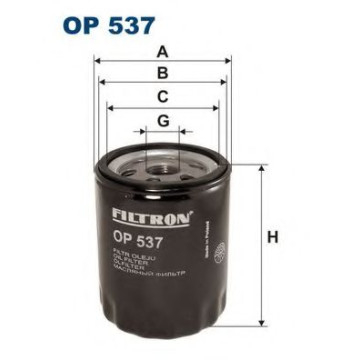 Filtru ulei FILTRON OP537 [1]
