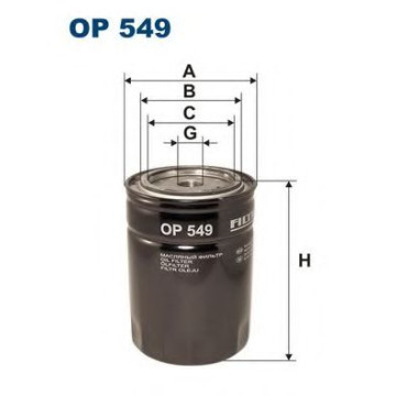 Filtru ulei FILTRON OP549 [1]