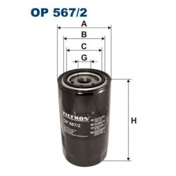 Filtru ulei FILTRON OP567/2 [1]