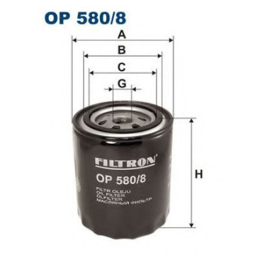 Filtru ulei FILTRON OP580/8 [1]