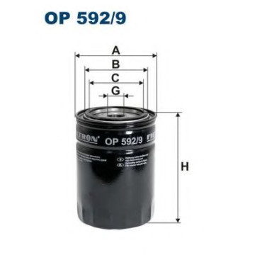Filtru ulei FILTRON OP592/9 [1]