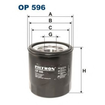 Filtru ulei FILTRON OP596 [2]