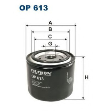 Filtru ulei FILTRON OP613 [1]