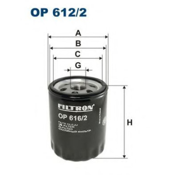 Filtru ulei FILTRON OP616/2 [1]