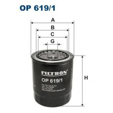 Filtru ulei FILTRON OP619/1 [1]