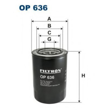 Filtru ulei FILTRON OP636 [1]