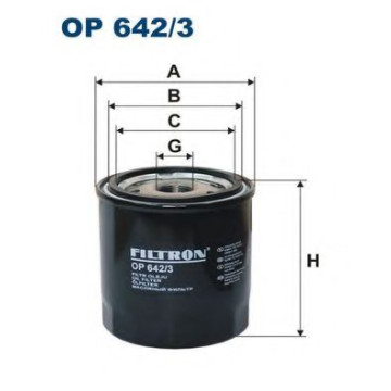 Filtru ulei FILTRON OP642/3 [1]