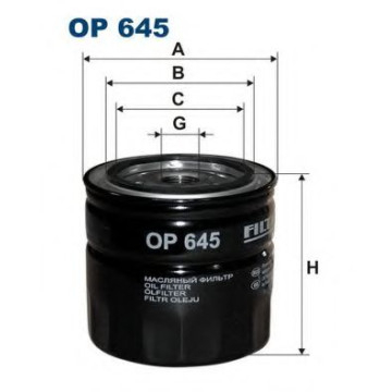 Filtru ulei FILTRON OP645 [1]