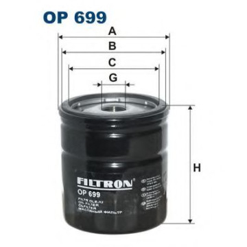Filtru ulei FILTRON OP699 [1]
