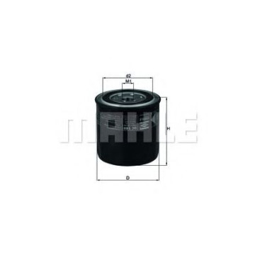 Filtru ulei MAHLE ORIGINAL OC 140 [1]