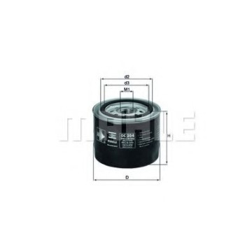 Filtru ulei MAHLE ORIGINAL OC 204 [1]