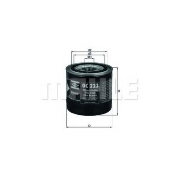 Filtru ulei MAHLE ORIGINAL OC 223 [1]