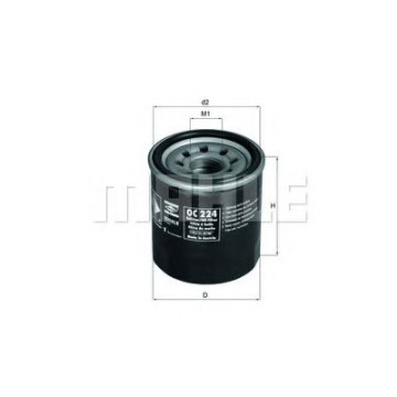 Filtru ulei MAHLE ORIGINAL OC 224 [1]