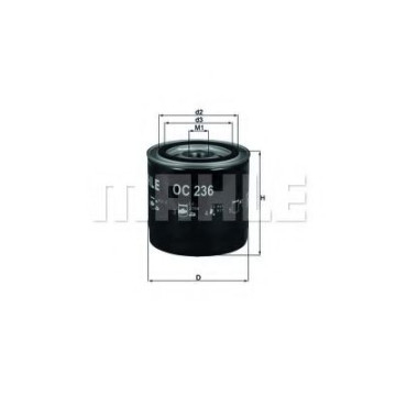 Filtru ulei MAHLE ORIGINAL OC 236 [1]