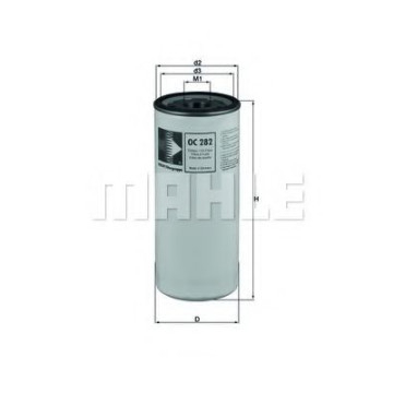 Filtru ulei MAHLE ORIGINAL OC 282 [1]