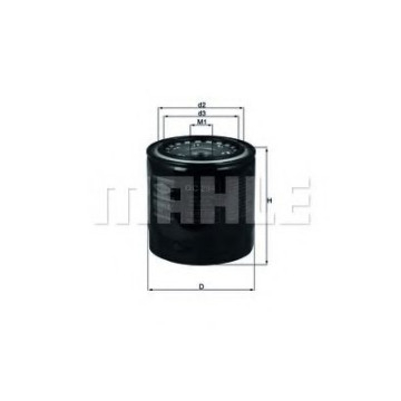 Filtru ulei MAHLE ORIGINAL OC 294 [1]