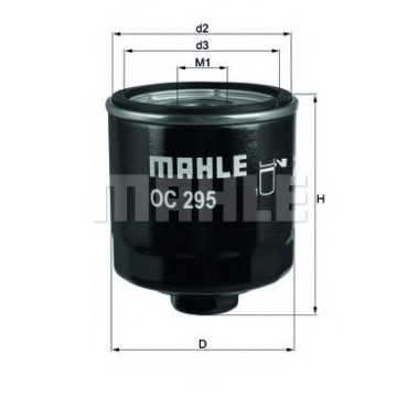 Filtru ulei MAHLE ORIGINAL OC 295 [1]