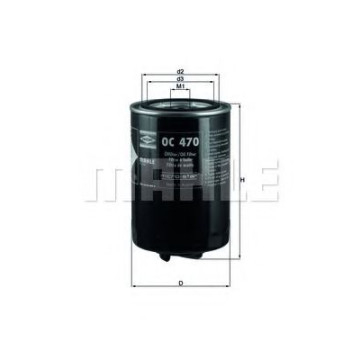Filtru ulei MAHLE ORIGINAL OC 470 [1]