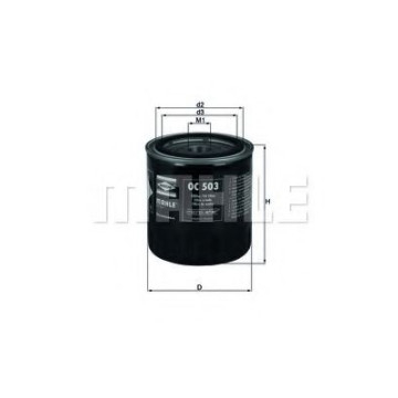Filtru ulei MAHLE ORIGINAL OC 503 [1]