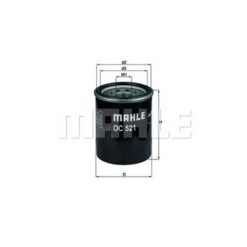 Filtru ulei MAHLE ORIGINAL OC 521 [1]