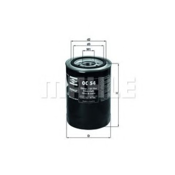 Filtru ulei MAHLE ORIGINAL OC 54 [1]