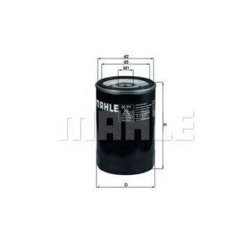Filtru ulei MAHLE ORIGINAL OC 571 [1]