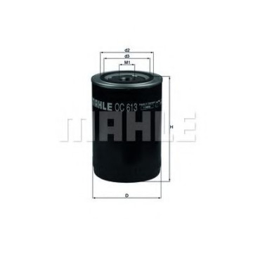 Filtru ulei MAHLE ORIGINAL OC 613 [1]