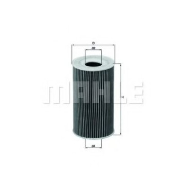Filtru ulei MAHLE ORIGINAL OX 128/1D [1]