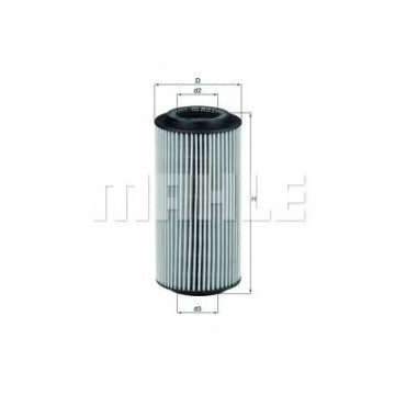 Filtru ulei MAHLE ORIGINAL OX 179D [1]