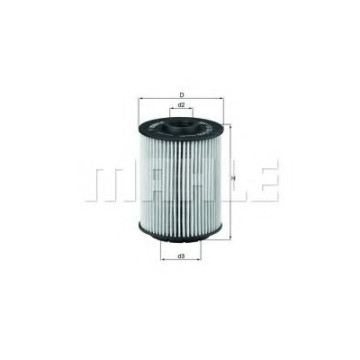 Filtru ulei MAHLE ORIGINAL OX 356D [1]