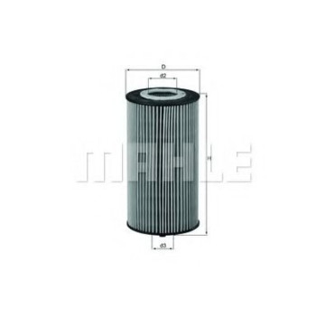 Filtru ulei MAHLE ORIGINAL OX 358D [1]