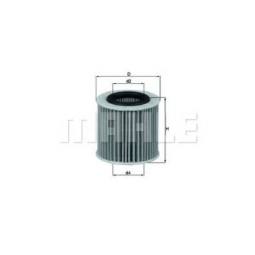 Filtru ulei MAHLE ORIGINAL OX 360D [1]