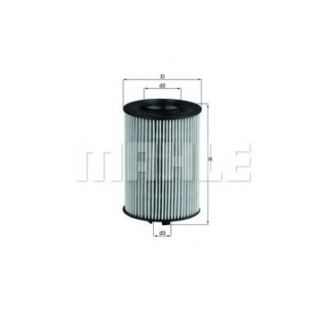 Filtru ulei MAHLE ORIGINAL OX 382D [1]