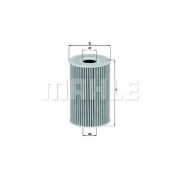 Filtru ulei MAHLE ORIGINAL OX 388D [1]