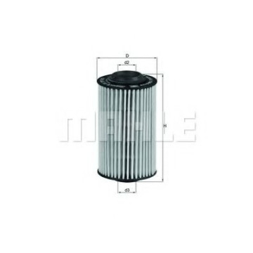 Filtru ulei MAHLE ORIGINAL OX 399D [1]