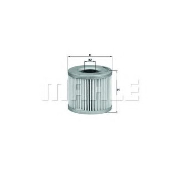 Filtru ulei MAHLE ORIGINAL OX 411 [1]