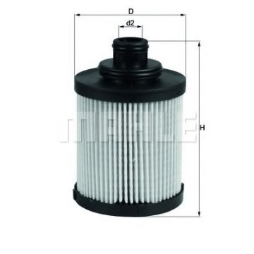 Filtru ulei MAHLE ORIGINAL OX 418D [1]