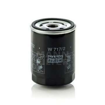 Filtru ulei Mann-Filter W 717/2 [1]