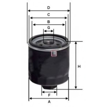 Filtru ulei SOFIMA S 1310 R [1]