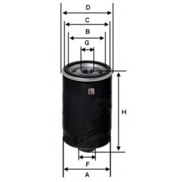 Filtru ulei SOFIMA S 1563 R [1]