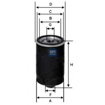 Filtru ulei UFI 23.104.00 [1]