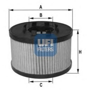Filtru ulei UFI 25.015.00 [1]