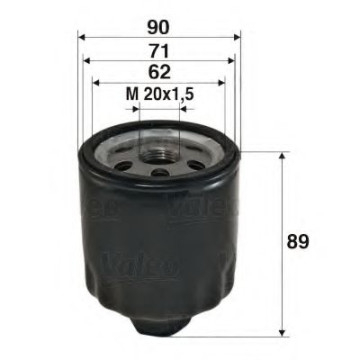 Filtru ulei VALEO 586004 [1]