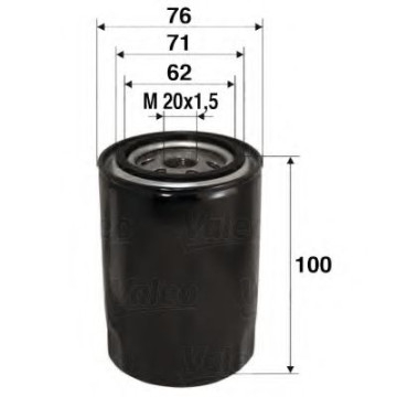 Filtru ulei VALEO 586012 [1]
