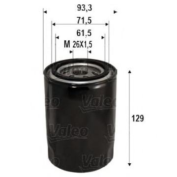 Filtru ulei VALEO 586095 [1]