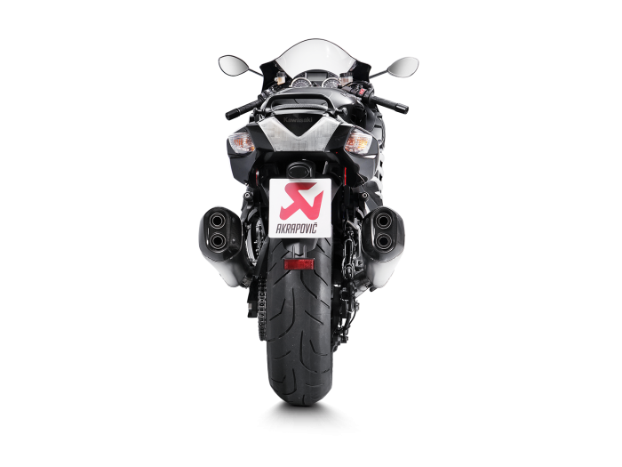 Finala din titan Akrapovic Silencers Kawasaki Zzr 1400 / ZX-14R 2012-2020 [4]