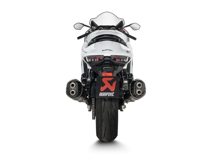 Finala din titan negru Akrapovic Black Suzuki GSX 1300 R Hayabusa 2025 [4]