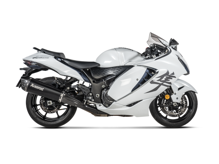 Finala din titan negru Akrapovic Black Suzuki GSX 1300 R Hayabusa 2025 [2]
