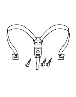 Flexible strap SHAD D1B48CGR for SH48 [1]