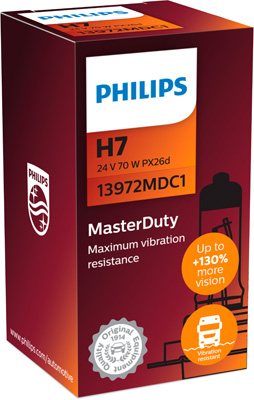 H7 Master Duty 24V 70W Philips (Cutie) [1]